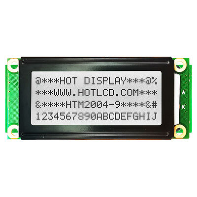 módulo delgado blanco del LCD del carácter 4X20 para HTM2004-9 industrial