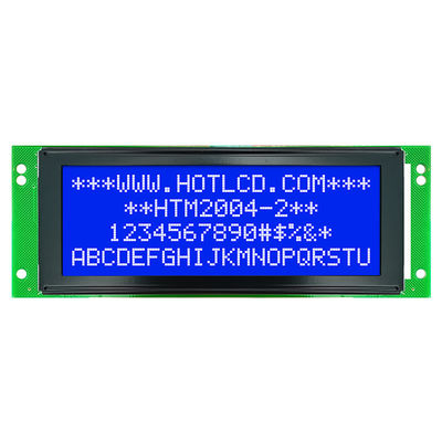Módulo durable del LCD del carácter 4X20 con la retroiluminación blanca lateral HTM2004-2