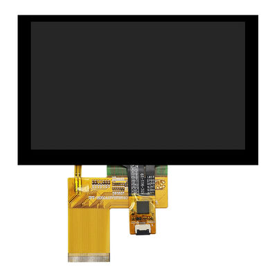 5 pantalla táctil ancha del módulo de TFT LCD de la temperatura del monitor de la pulgada 800X480 Pcap