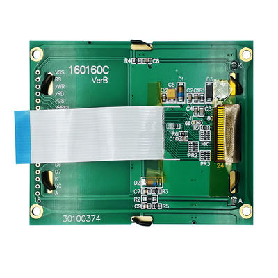 módulo gráfico de 160X160 FSTN LCD con la retroiluminación blanca UC1698 HTM160160C