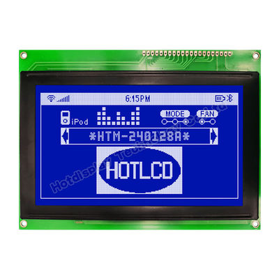 240x128 industrial LCD gráfico, exhibición MCU/8bit de T6963C STN LCD