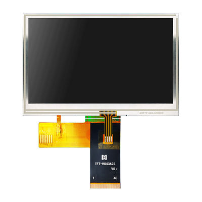 4,3 luz del sol amplia resistente del LCD SPI MCU de la temperatura de la pulgada legible