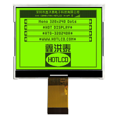 Exhibición gráfica Transflective positivo HTG320240A del módulo 320x240 ST75320 FSTN del LCD del DIENTE de SPI