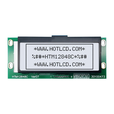 módulo gráfico del LCD de la matriz 128x48 con el interfaz HTM12848C de SPI