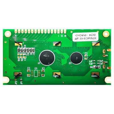 módulo del LCD del carácter de 2X16 LCM con el contraluz verde HTM1602-8