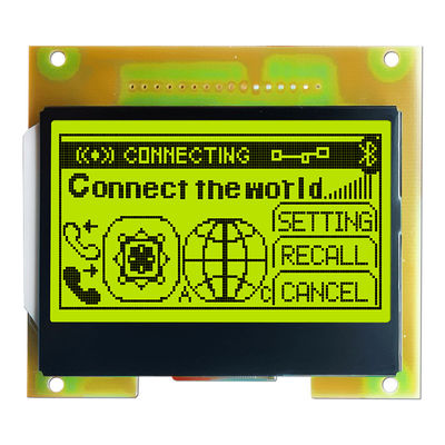 exhibición del conductor STN YG del módulo S6B0724 de la representación gráfica de 128X64 LCD
