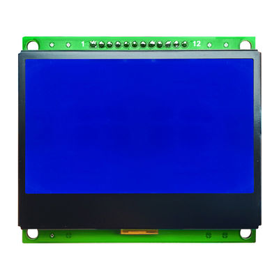 exhibición gráfica del módulo FSTN del LCD de la MAZORCA 128X64 con voltaje negativo