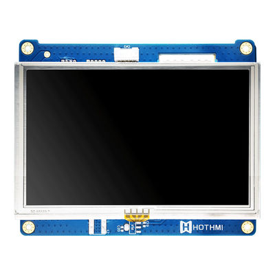 5,0 temperatura amplia TFT LCD de la exhibición resistente de la pulgada 800x480 IPS