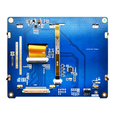 5,0 temperatura amplia TFT LCD de la exhibición resistente de la pulgada 800x480 IPS