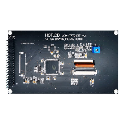 4,3 el panel de la pulgada 800x480 IPS TFT LCD con el regulador Board SSD1963