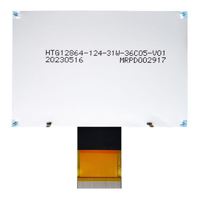módulo ST7565R de la representación gráfica del LCD del DIENTE 128x64 con retroiluminación blanca lateral