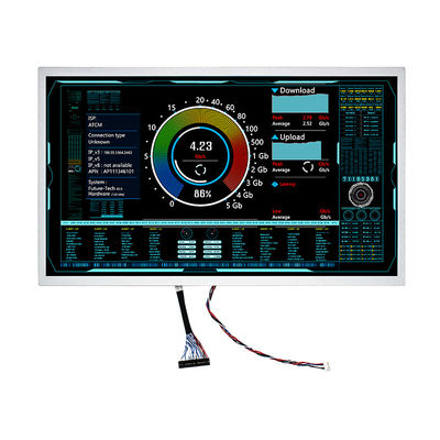 Panel de pantalla TFT de temperatura amplia IPS 1920x1080 de 15,6 pulgadas LVDS