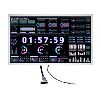Panel de pantalla TFT de temperatura amplia IPS 1920x1080 de 15,6 pulgadas LVDS